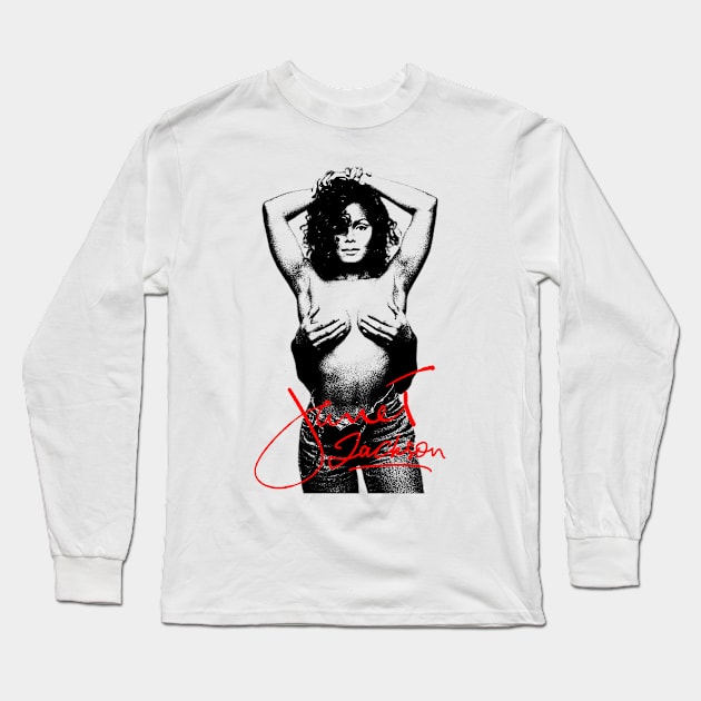 Janet Long Sleeve T-Shirt by Mr.Jack